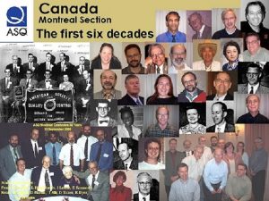 2010: ASQ Montreal celebrates 60 years