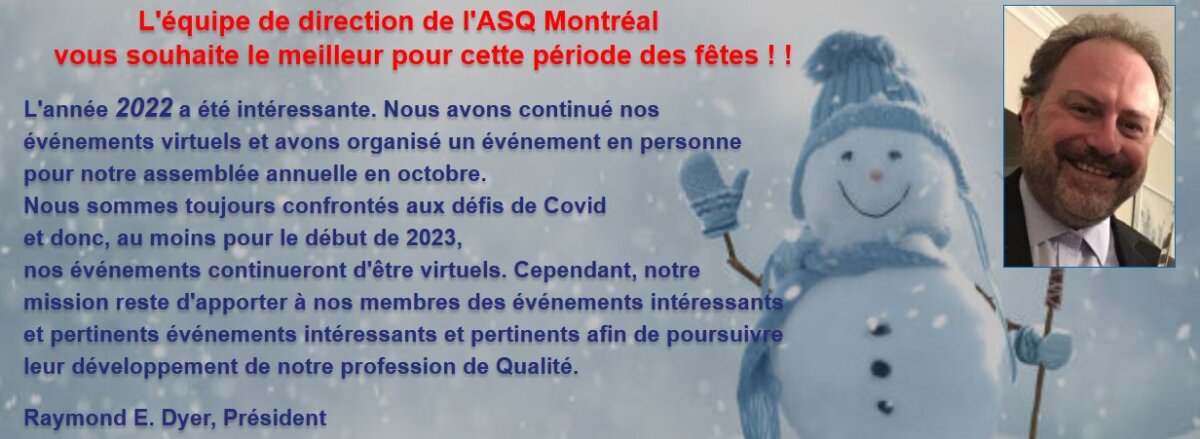 Joyeuses fêtes — 2023 — Happy Holidays