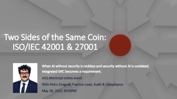 Two Sides of the Same Coin: ISO/IEC 42001 & 27001 