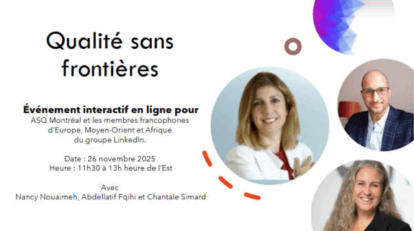 Qualité sans frontières